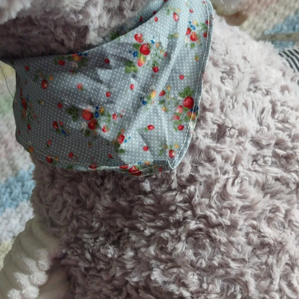 Mina Victory Plush Grey Elephant 22x26